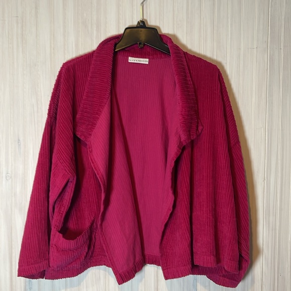 BRYNN WALKER ASYMETRICAL CORDUROY JACKET MEDIUM - Picture 5 of 8